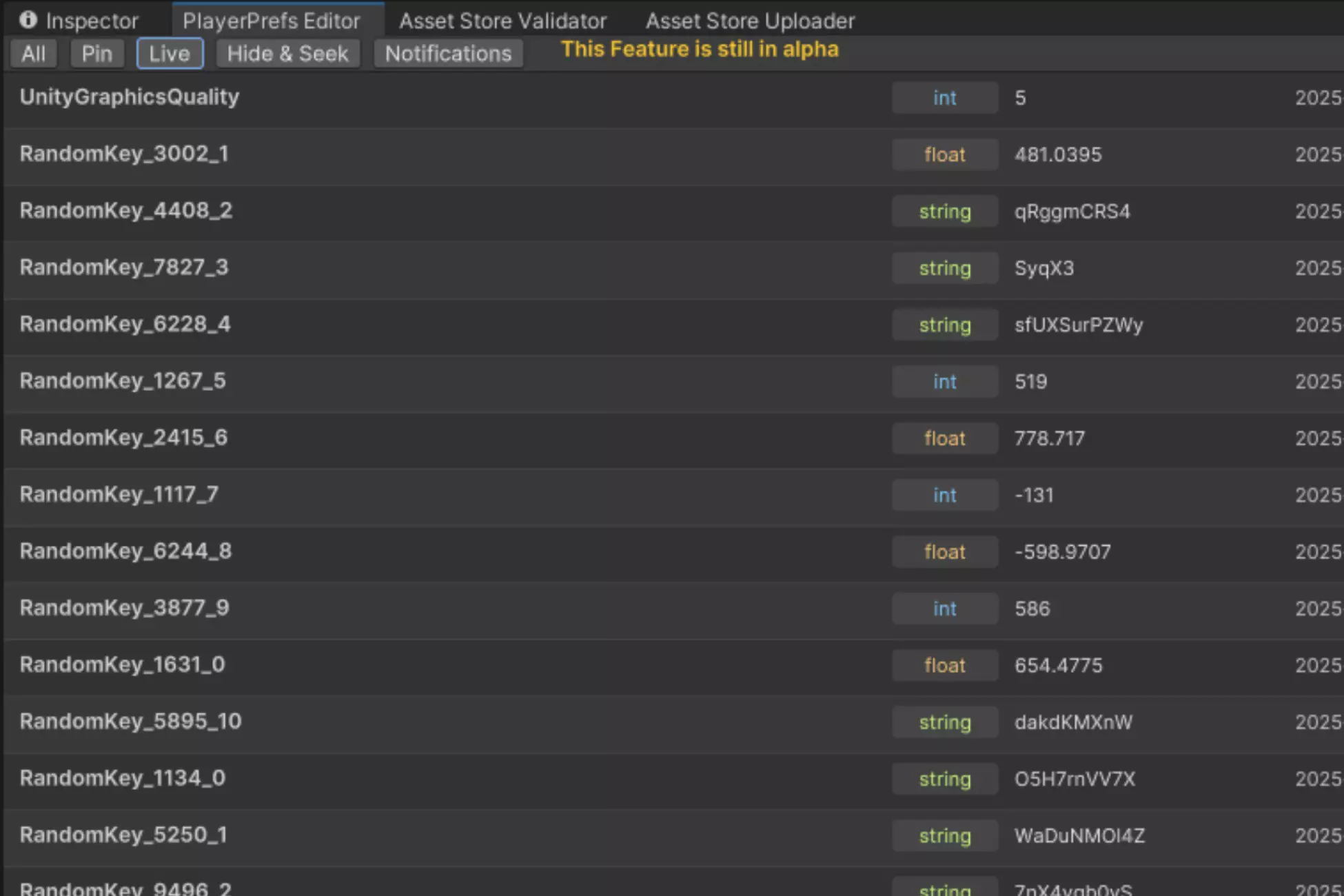 PlayerPrefs Editor & Manager Tool